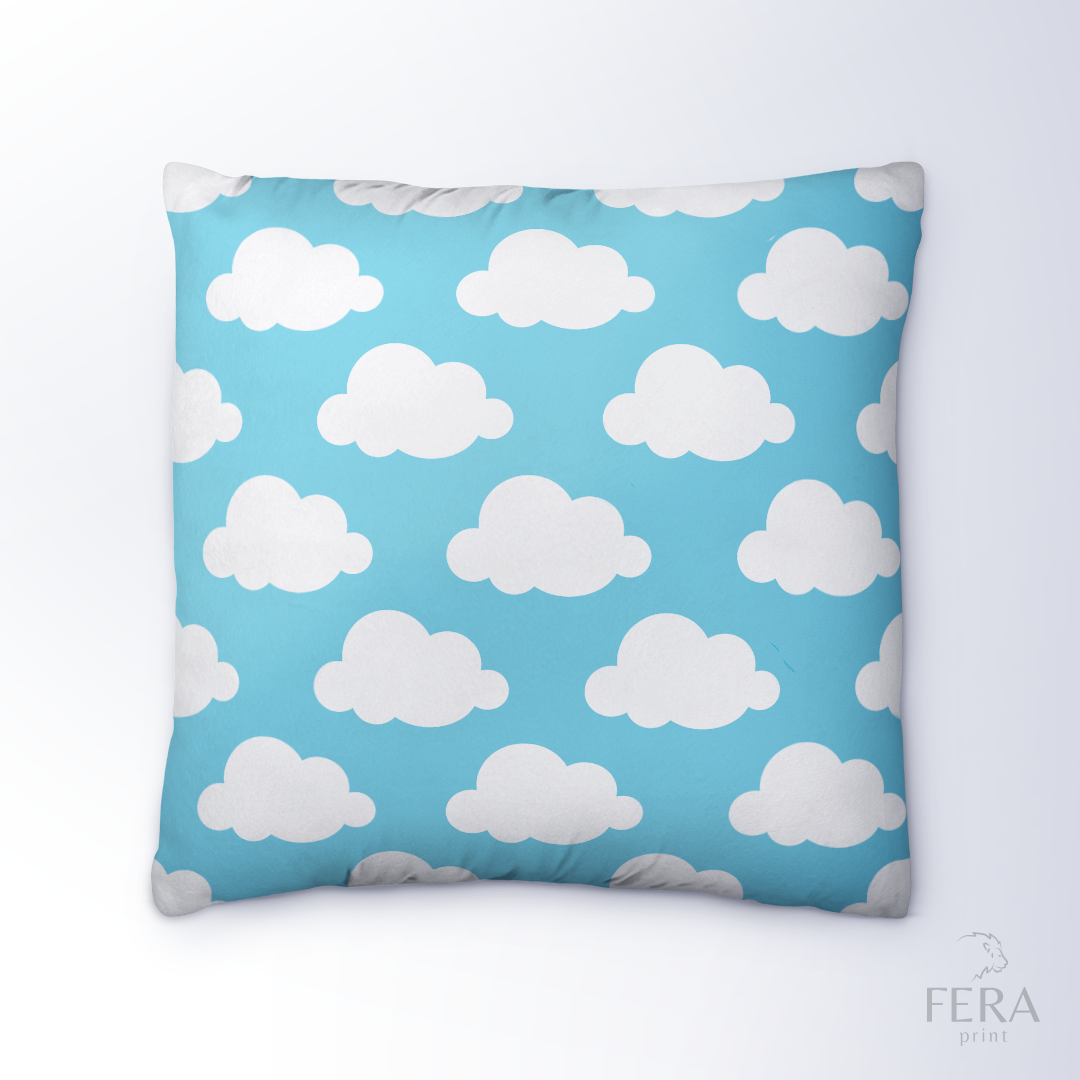 Capa de Almofada Estampada Decorativa 35X35cm - Apenas 1 unidade