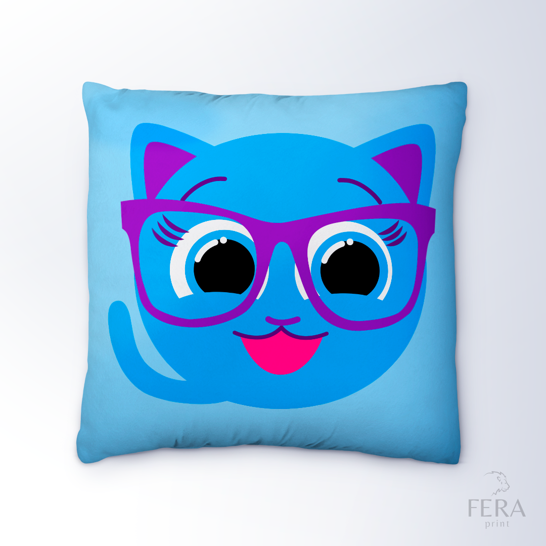 Capa de Almofada Estampada Decorativa 35X35cm - Apenas 1 unidade