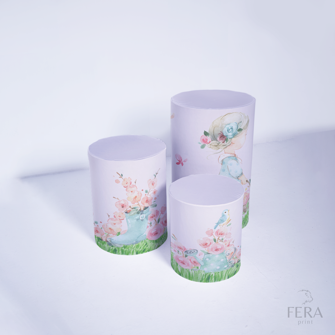 Super Kit Capa Cilindros + Capa Painéis Boneca Sublimado