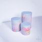 Kit Capa Cilindros + Capa Painel Borboleta Rosa Sublimado