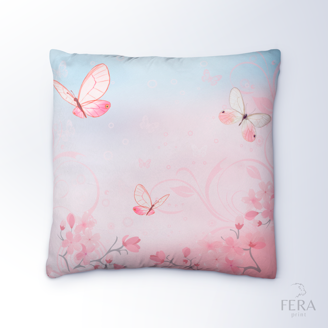 Capa de Almofada Estampada Decorativa 35X35cm - Apenas 1 unidade