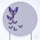 Painel Redondo Borboleta Sublimado