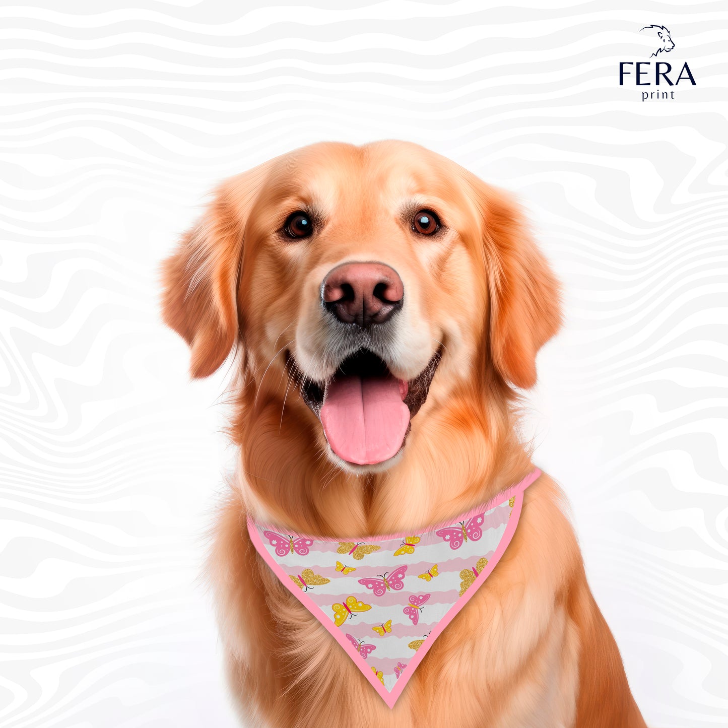 Bandana Sublimada para Pet Shop