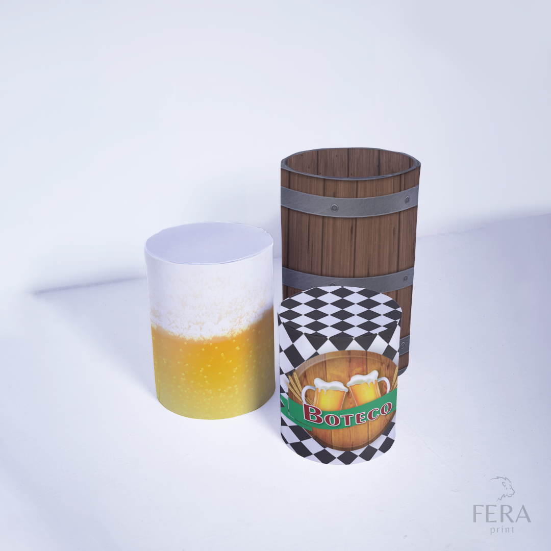 Kit Capa Cilindros + Capa Painel Boteco Sublimado