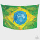 Canga/Pareô Sublimado Brasil 1,00x1,50m