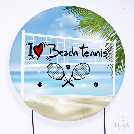 Painel Redondo Beach Tennis Sublimado