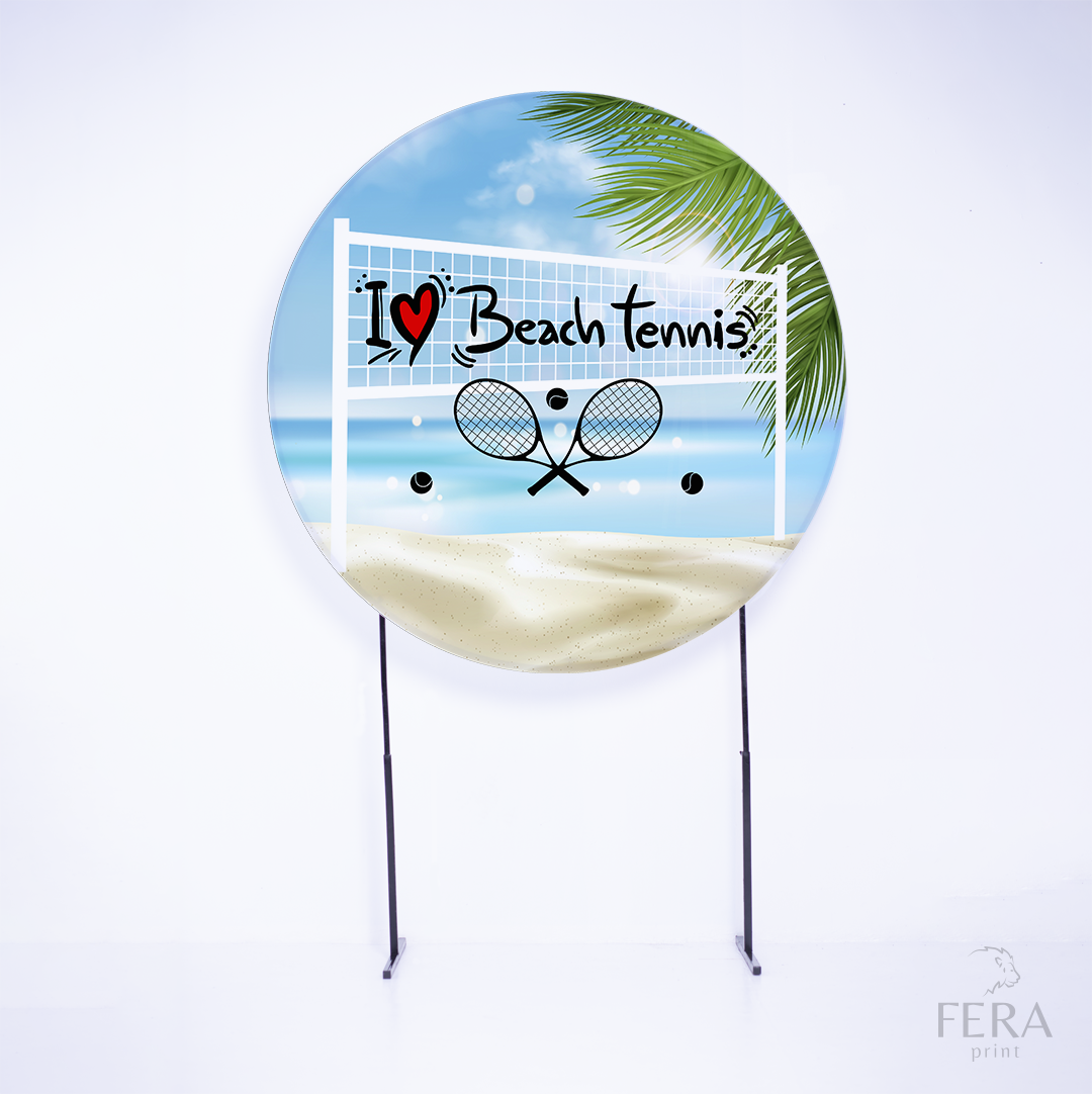 Painel Redondo Beach Tennis Sublimado