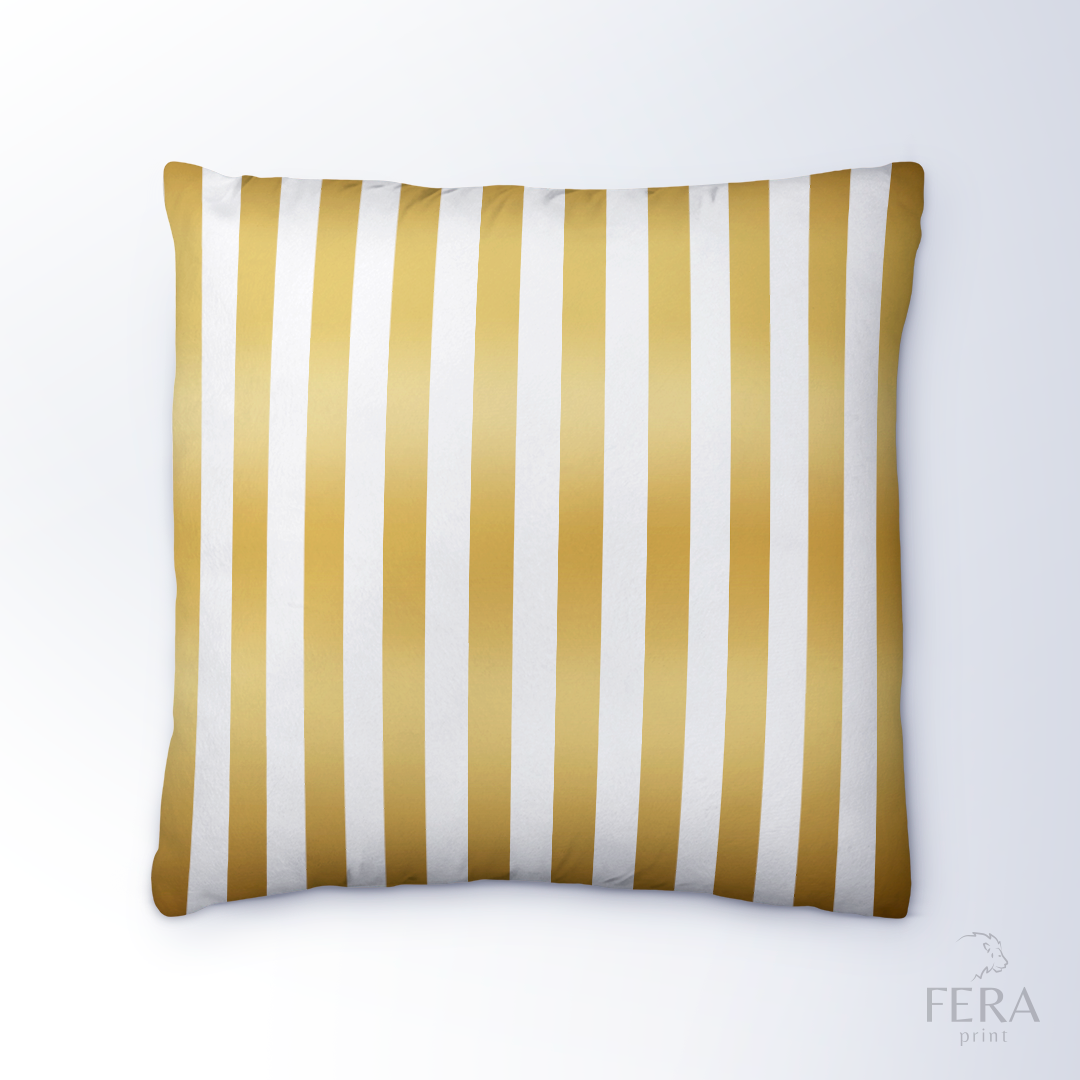 Capa de Almofada Estampada Decorativa 35X35cm - Apenas 1 unidade