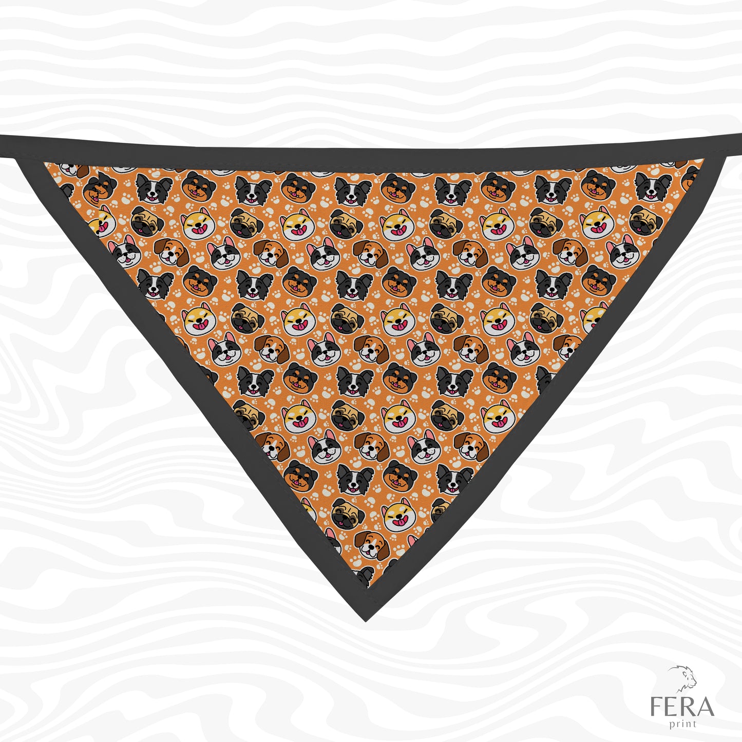 Bandana Sublimada para Pet Shop