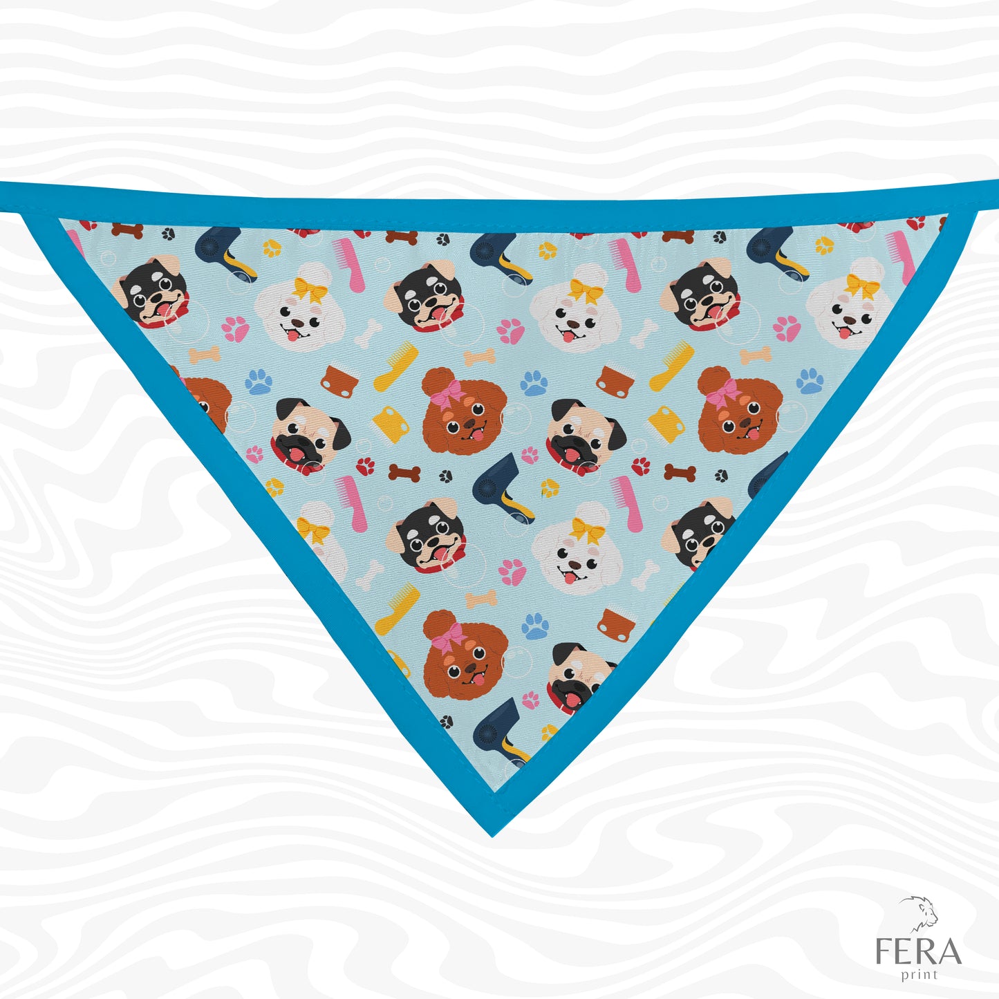 Bandana Sublimada para Pet Shop