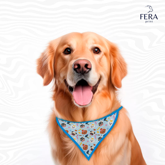 Bandana Sublimada para Pet Shop