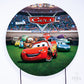Painel Redondo Carros Sublimado