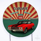 Painel Redondo Carro Clássico Sublimado