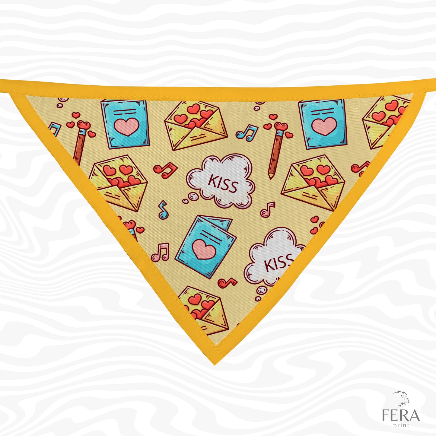 Bandana Sublimada para Pet Shop