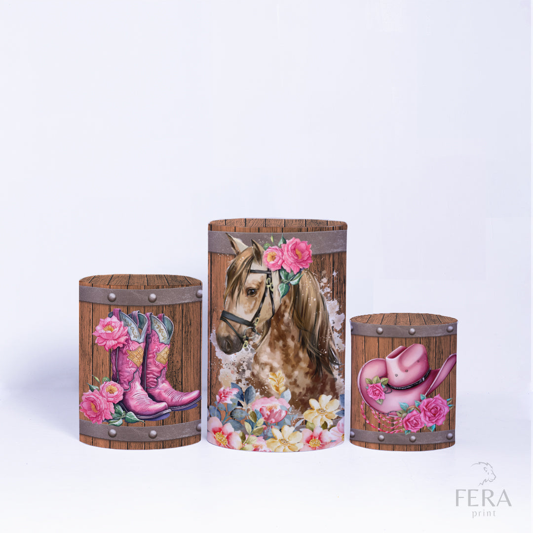 Kit Capa Cilindros + Capa Painel Cavalo Cowntry Sublimado