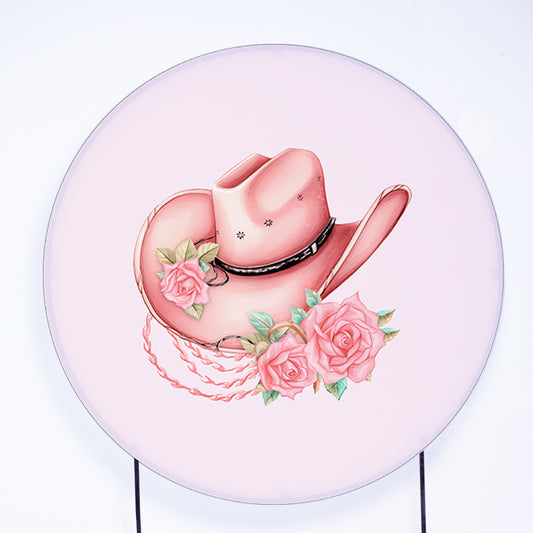 Painel Redondo Country Sublimado