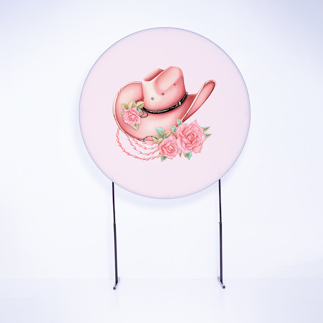 Painel Redondo Country Sublimado