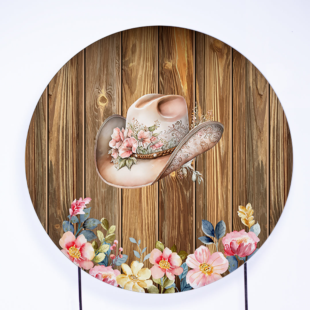 Painel Redondo Country Sublimado