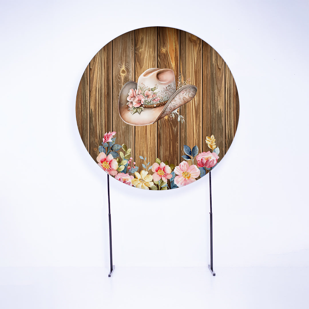 Painel Redondo Country Sublimado