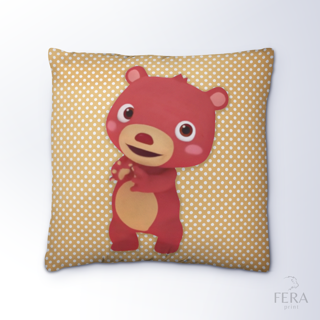 Capa de Almofada Estampada Decorativa 35X35cm - Apenas 1 unidade