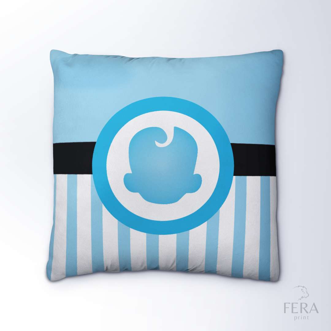 Capa de Almofada Estampada Decorativa 35X35cm - Apenas 1 unidade