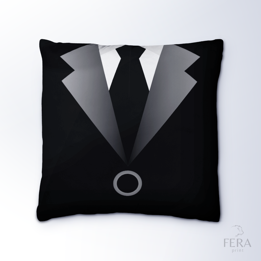 Capa de Almofada Estampada Decorativa 35X35cm - Apenas 1 unidade