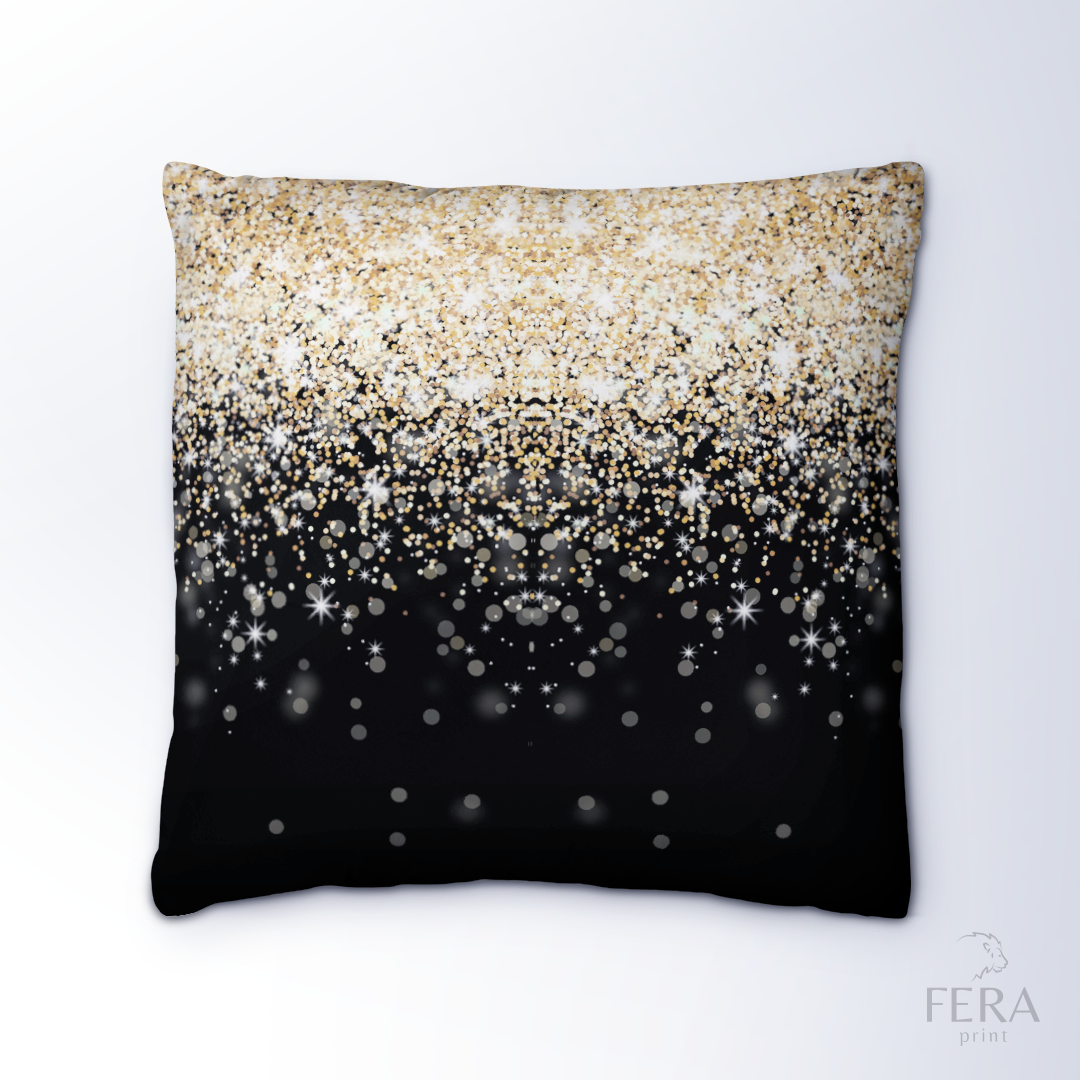 Capa de Almofada Estampada Decorativa 35X35cm - Apenas 1 unidade