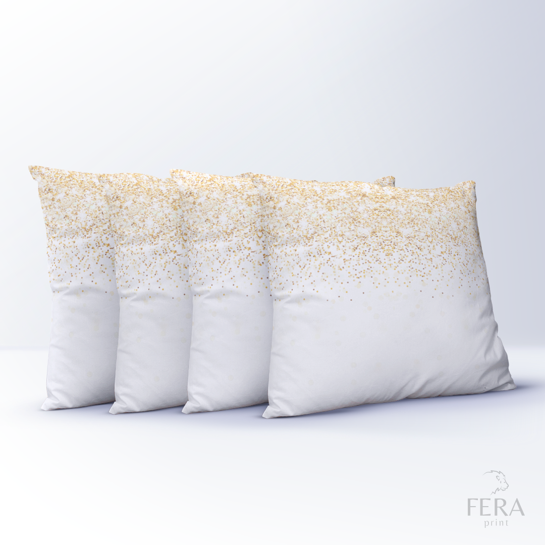 Capa de Almofada Estampada Decorativa 35X35cm - Apenas 1 unidade