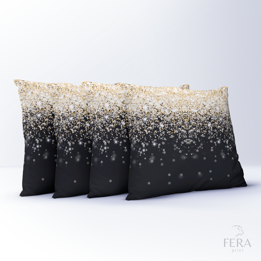 Capa de Almofada Estampada Decorativa 35X35cm - Apenas 1 unidade