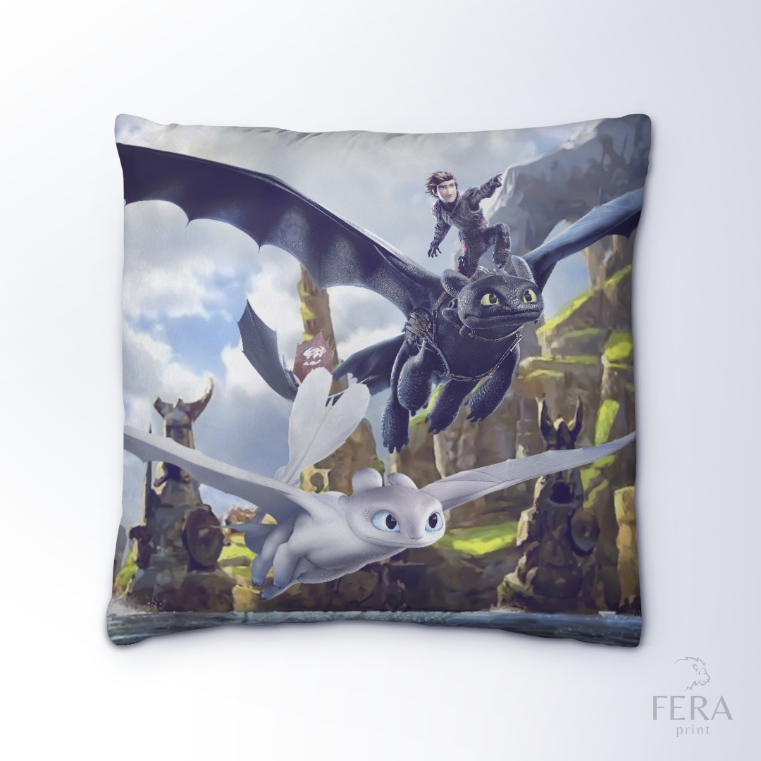 Capa de Almofada Estampada Decorativa 35X35cm - Apenas 1 unidade