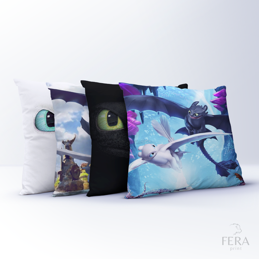 Capa de Almofada Estampada Decorativa 35X35cm - Apenas 1 unidade