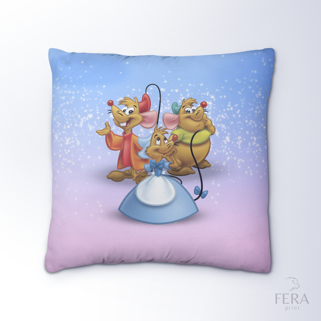 Capa de Almofada Estampada Decorativa 35X35cm - Apenas 1 unidade