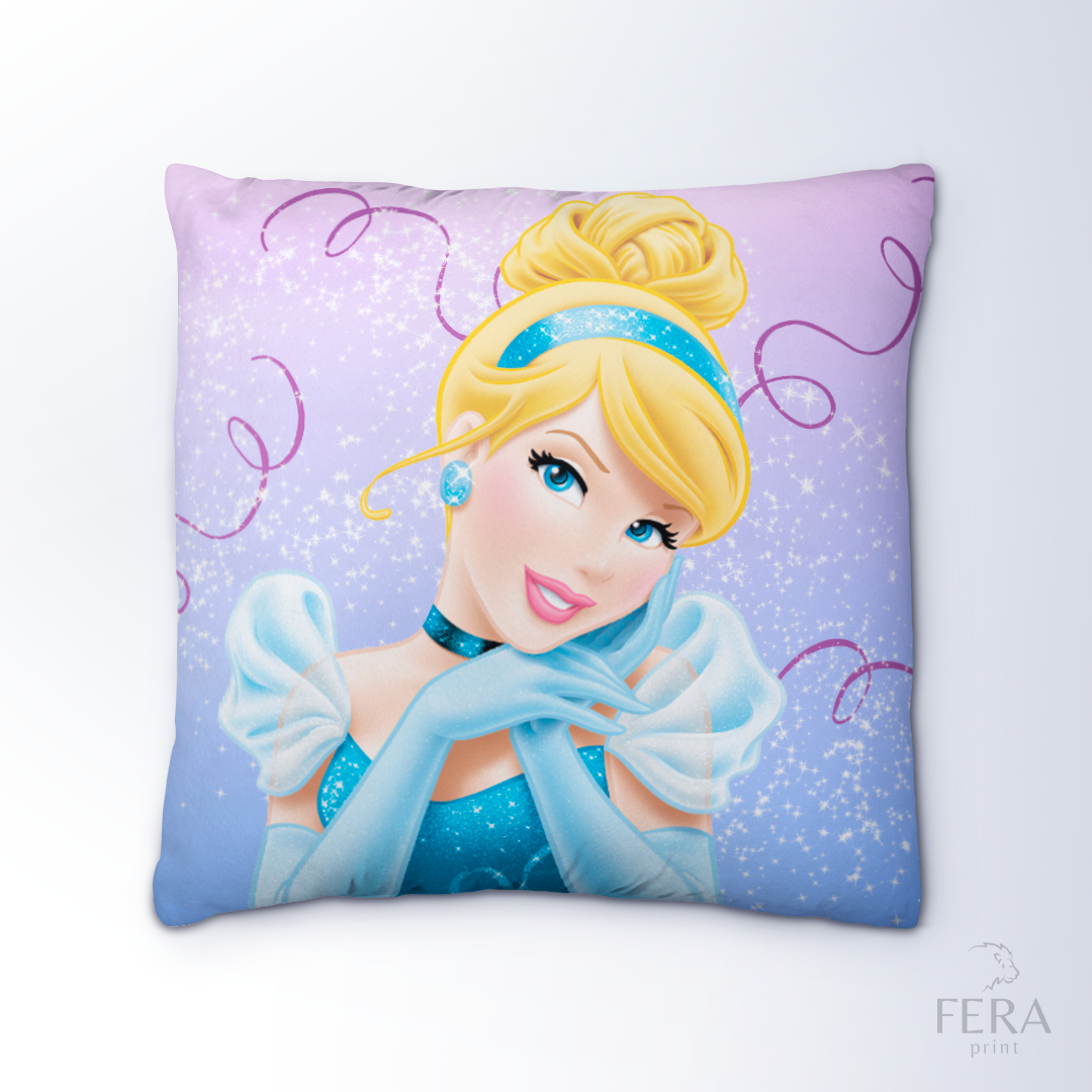 Capa de Almofada Estampada Decorativa 35X35cm - Apenas 1 unidade