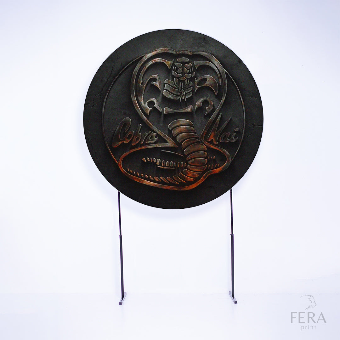 Painel Redondo Serie Karatê Sublimado