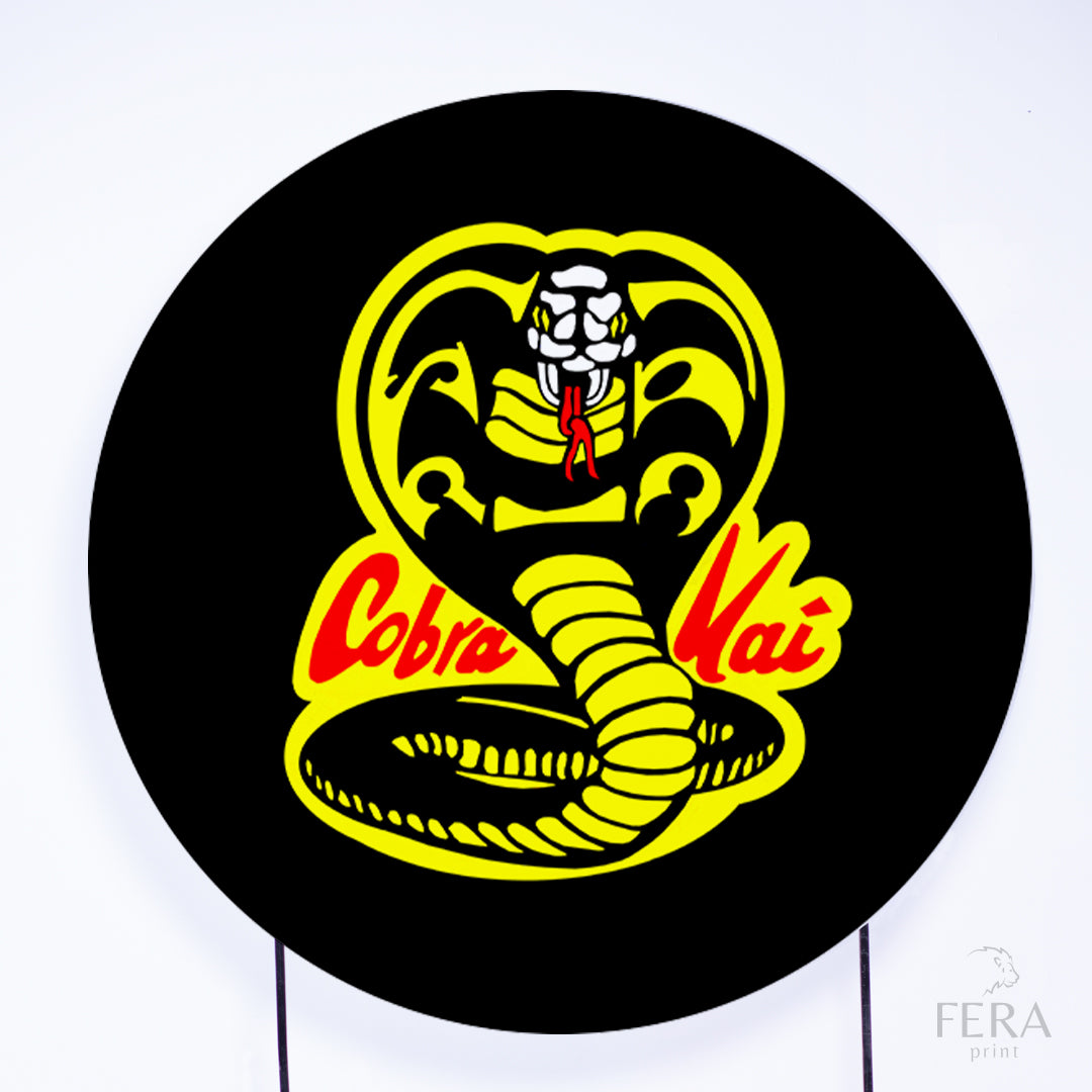 Painel Redondo Serie Karatê Sublimado