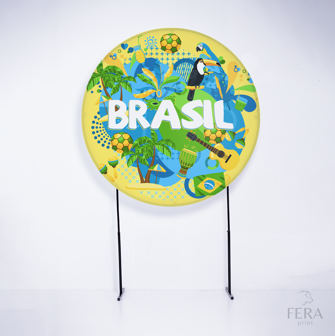 Kit Capa Cilindros + Capa Painel Brasil Sublimado