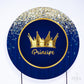 Kit Capa Cilindros + Capa Painel Príncipe Azul e Dourado Sublimado