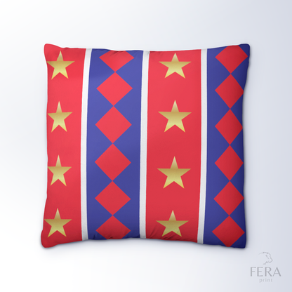 Capa de Almofada Estampada Decorativa 35X35cm - Apenas 1 unidade