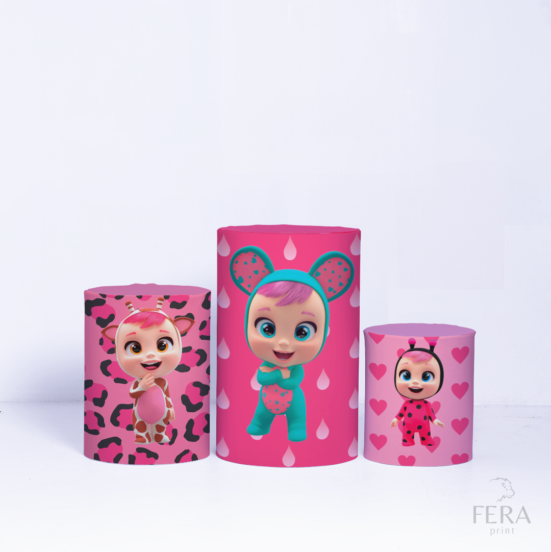 Kit Capa Cilindros + Capa Painel Baby Sublimado