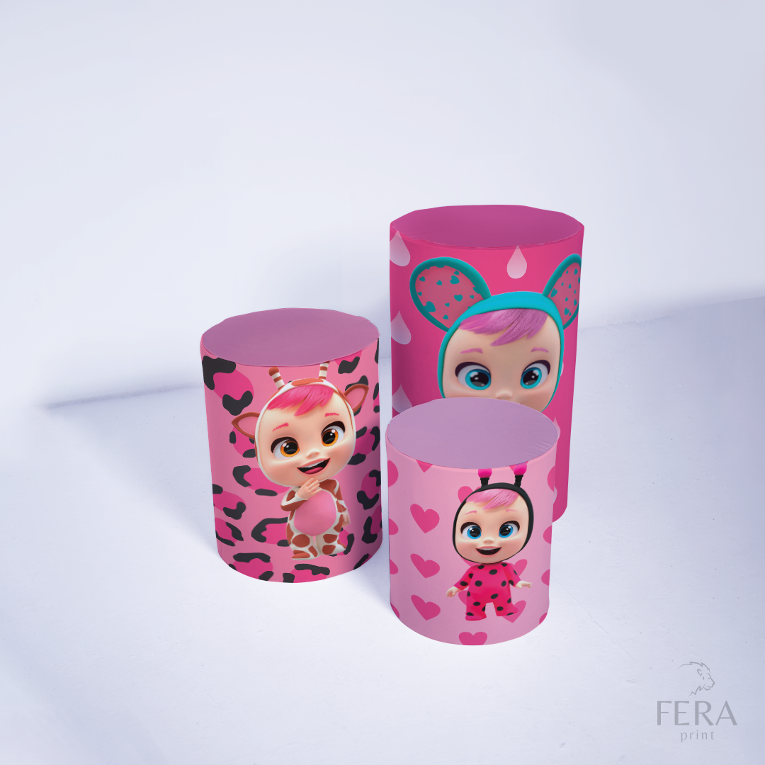 Kit Capa Cilindros + Capa Painel Baby Sublimado