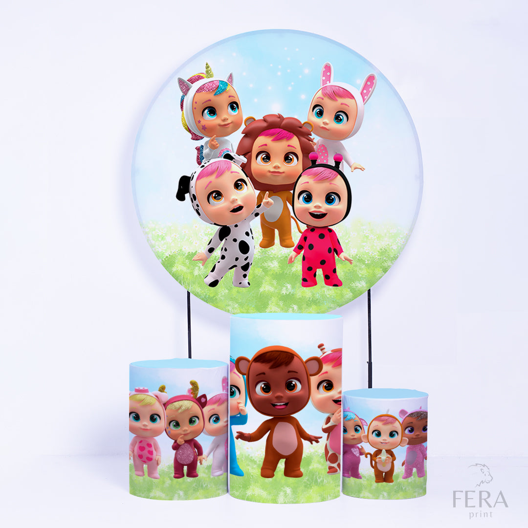 Kit Capa Cilindros + Capa Painel Baby Sublimado