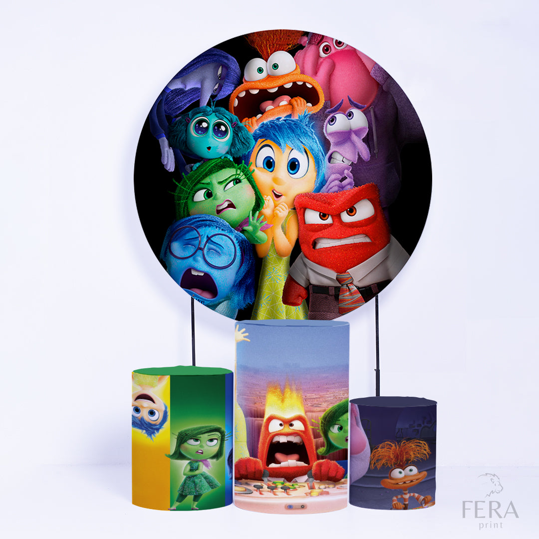 Kit Capa Cilindros + Capa Painel Filme Emoções Sublimado