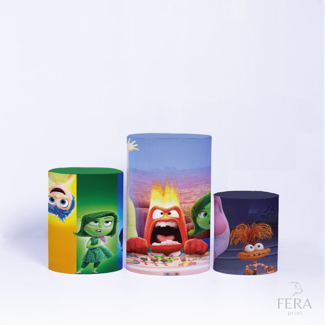 Kit Capa Cilindros + Capa Painel Filme Emoções Sublimado