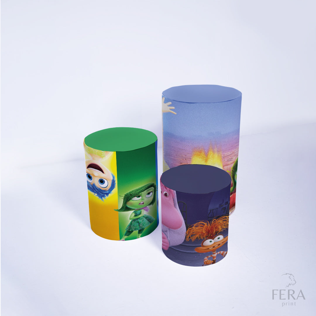 Kit Capa Cilindros + Capa Painel Filme Emoções Sublimado