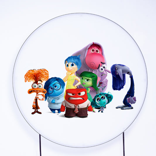 Painel Redondo Filme Emoções Sublimado