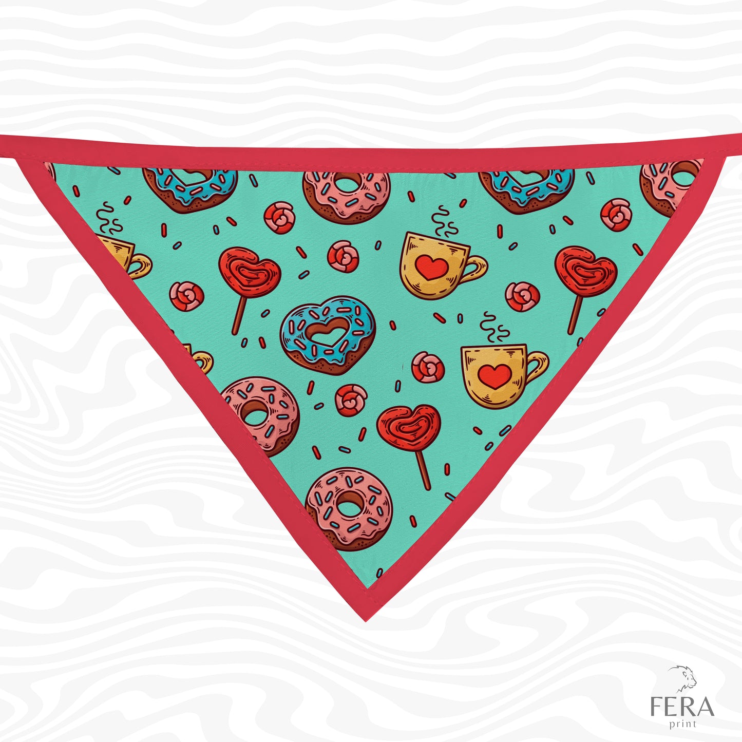 Bandana Sublimada para Pet Shop