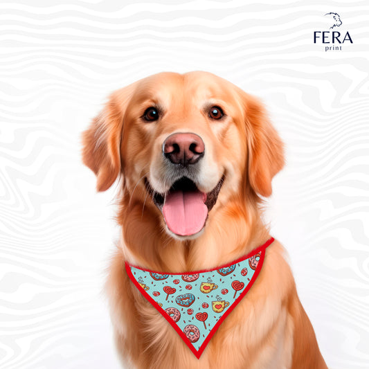 Bandana Sublimada para Pet Shop