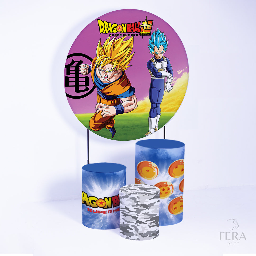 Kit Capa Cilindros + Capa Painel Dragon Anime Sublimado