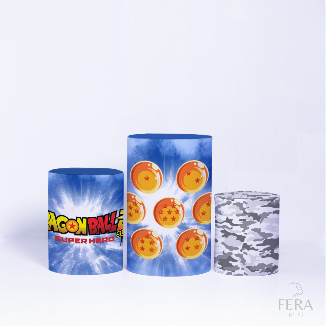 Kit Capa Cilindros + Capa Painel Dragon Anime Sublimado