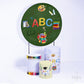 Kit Capa Cilindros + Capa Painel Alfabeto ABC Sublimado